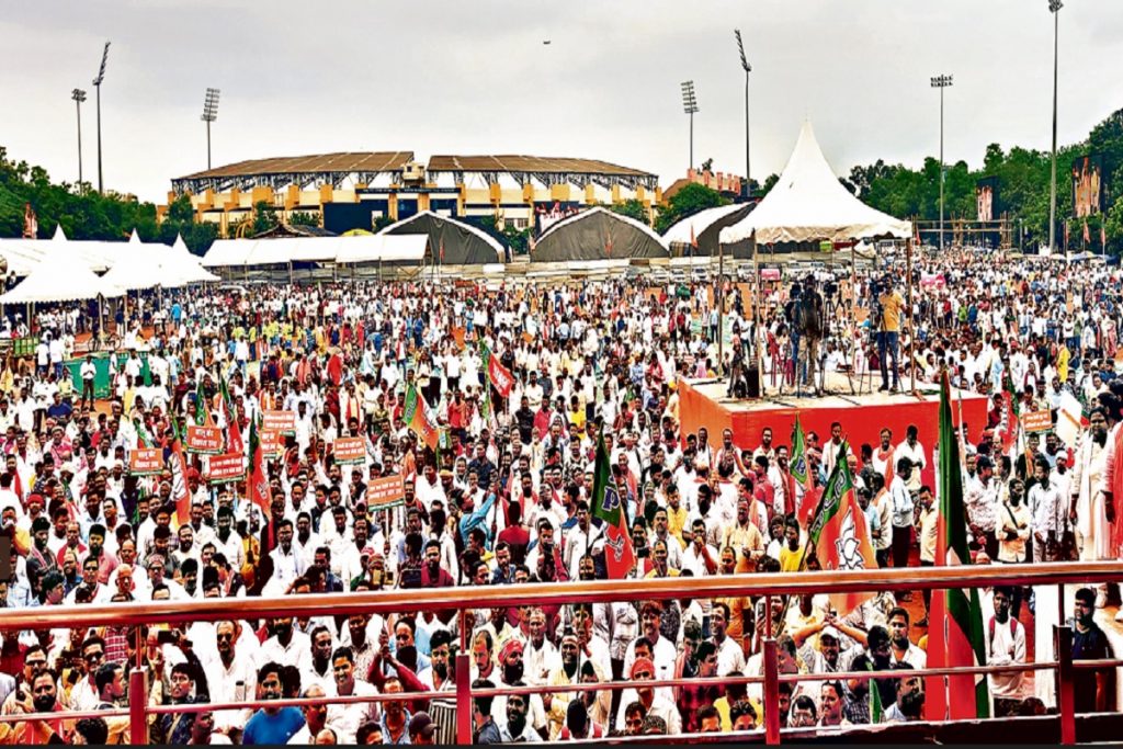 झारखंड: युवा आक्रोश रैली में Bjp नेताओं और पुलिस का ऐसा हुआ आमना-सामना, देखें तस्वीरें 3 Akrosh Rally 982