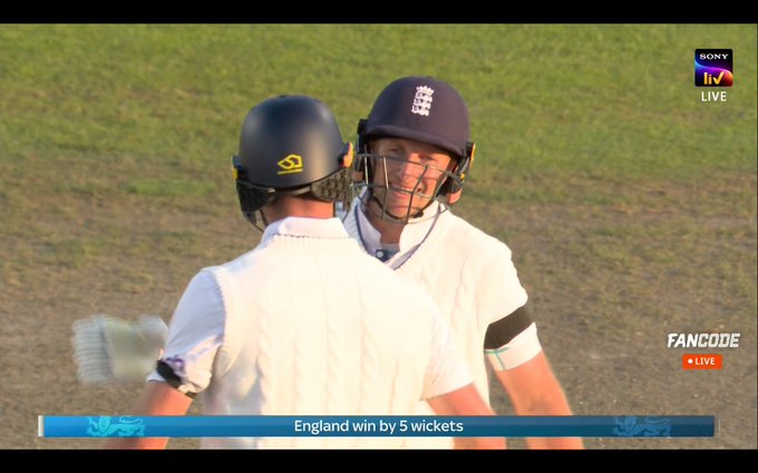 Eng Vs Sl 1St Test: इंग्लैंड ने श्रीलंका को 5 विकेट से हराया, सीरीज में बनाई 1-0 की बढ़त 2 Image 312