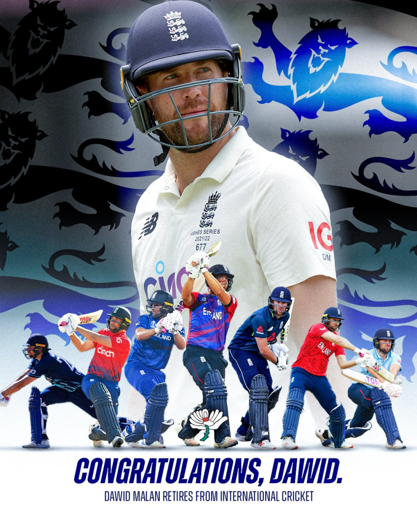 इंग्लैंड के पूर्व नंबर 1 टी20 बल्लेबाज Dawid Malan ने अंतरराष्ट्रीय क्रिकेट से संन्यास लिया 2 Image 364
