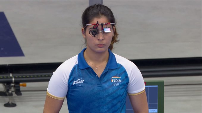 Manu Bhaker रिकॉर्ड पदक हैट्रिक से चूकीं, 25 मीटर पिस्टल में चौथे स्थान पर रहीं 1 Image 39
