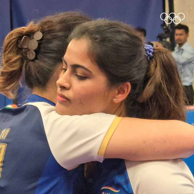 Manu Bhaker रिकॉर्ड पदक हैट्रिक से चूकीं, 25 मीटर पिस्टल में चौथे स्थान पर रहीं 2 Image 40