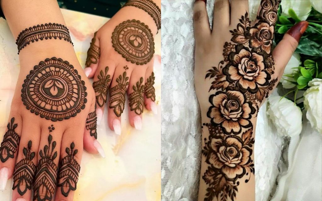 Hartalika Teej Mehndi Design 2024: तीज पर लगाएं मेहंदी, Simple Mehndi Design Photo 3 Md135