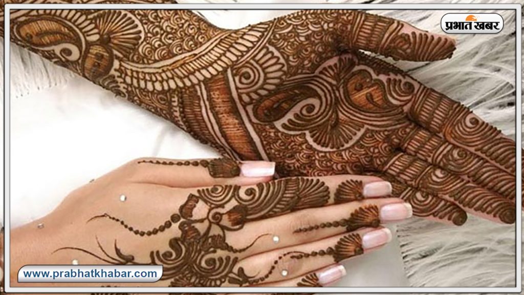 Hartalika Teej Mehndi Design 2024: तीज पर लगाएं मेहंदी, Simple Mehndi Design Photo 6 Mehandi Design 1