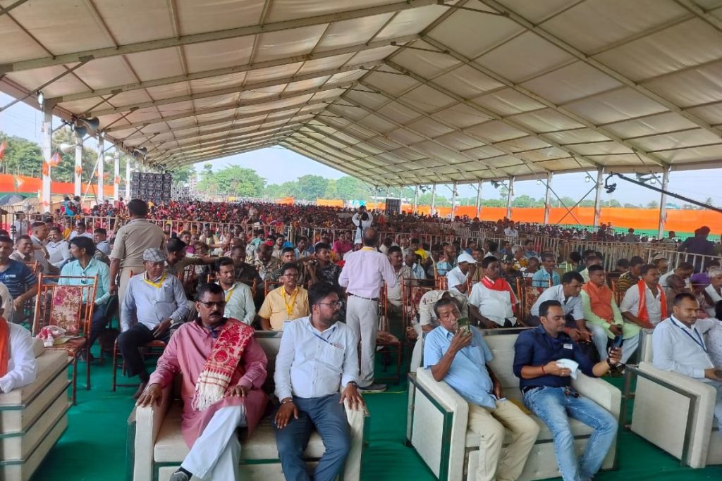 Bjp Parivartan Yatra: झारखंड पहुंचे अमित शाह, साहिबगंज से भोगनाडीह तक डटे भाजपा नेता 5 Amit Shah Jharkhand Visit Bhognadih Sahibganj 3