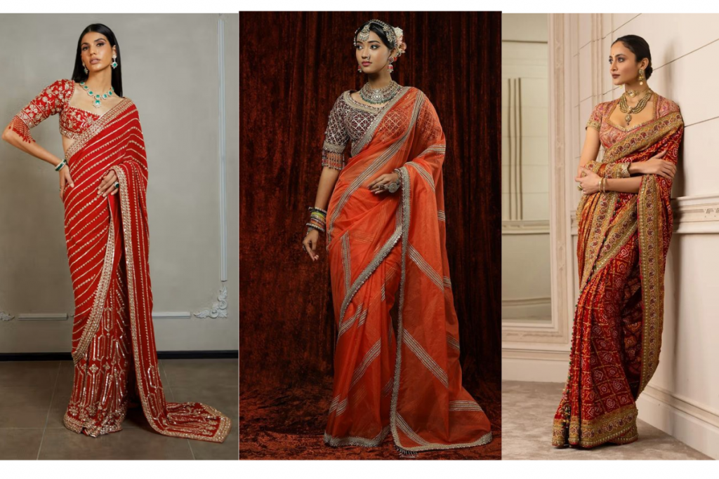 Karwa Chauth Lehariya Saree: करवाचौथ पर पहनें ये डिजाइनर लहरिया साड़ी, दिखेंगी सबसे हटके... 4 Karwa Chauth 3