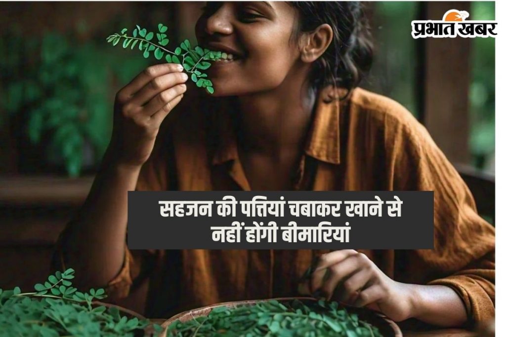 Sahjan Ki Patti Ke Fayde सहजन की पत्तियां चबाकर खाने के ये हैं 5 सबसे बड़े फायदे