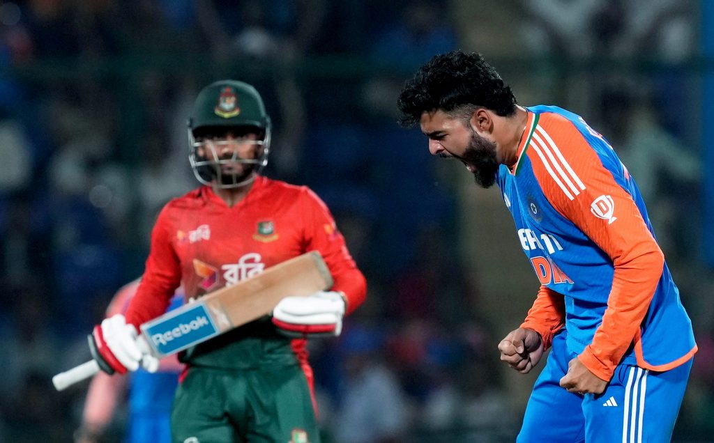 Riyan Parag ने विवादित एक्शन के साथ की गेंदबाजी, अंपायर ने दिया नो बॉल, देखें वीडियो