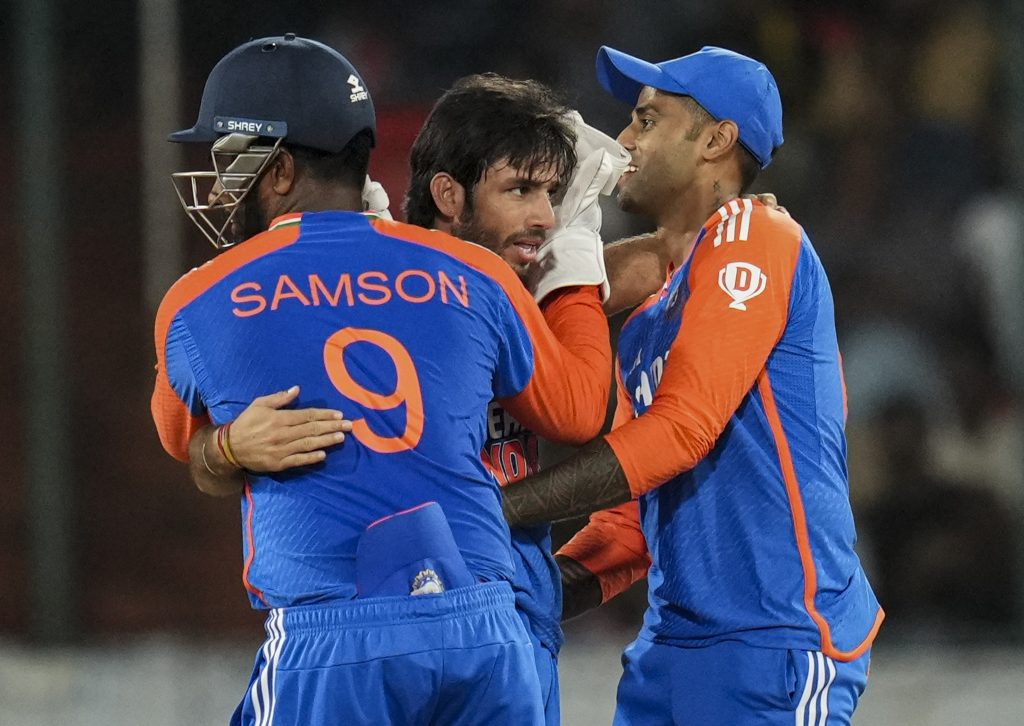 Ind Vs Sa T20I: दक्षिण अफ्रीका दौरे के लिए टीम का ऐलान, सूर्यकुमार यादव होंगे कप्तान 1 12101 Pti10 12 2024 000427A 1