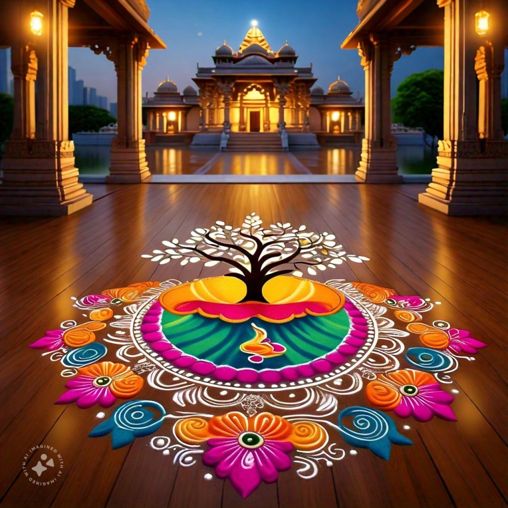 Diwali Simple Rangoli Design 2024: धनतेरस और दिवाली पर घर में बनाएं खूबसूरत रंगोली के डिजाइन, देखें Rangoli Photos 2 5B033C25 95F2 4C18 868E 6Cec5Fc05736