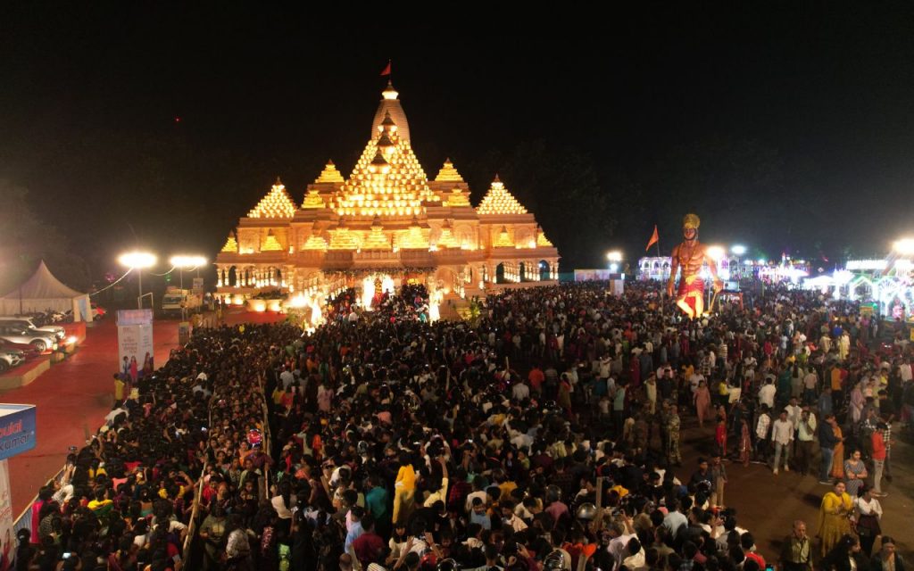 Photos में देखें रांची का दुर्गोत्सव, प्रमुख पूजा पंडालों की खूबियां भी जानें 2 Durga Puja In Ranchi Ram Lala Puja Pandal Old Jharkhand Assembly Dhurva