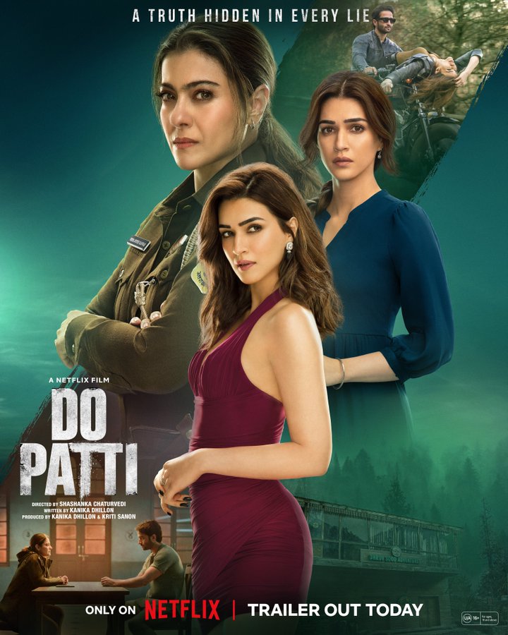 Do Patti Trailer Breakdown: क्या दो कृति सैनन मिल कर पायेंगी काजोल को घुमराह, क्या है K का कनेक्शन 1 Do Patti Trailer Breakdown