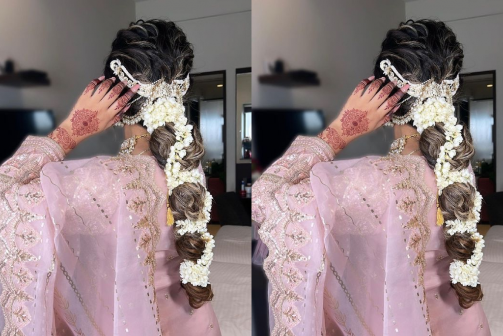 Karwa Chauth Gajra Hairstyle: आपके करवा चौथ लुक पर सूट करेगी ये हेयर स्टाइल 1 Karwa Chauth Gajra Hairstyle