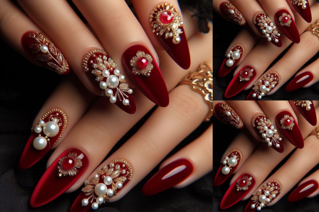 Karwa Chauth Nail Art Designs: इस त्योहार पर हाथों को दें खास लुक 2 Karwa Chauth Nail Art Designs