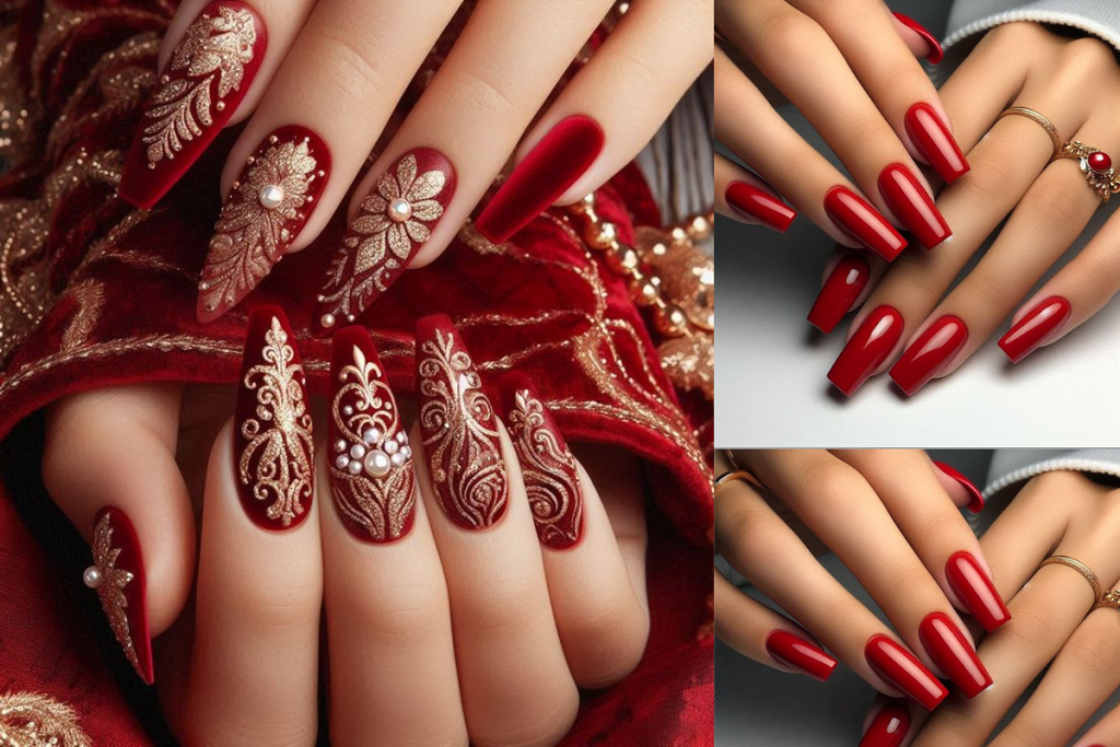 Karwa Chauth Nail Art Designs: इस त्योहार पर हाथों को दें खास लुक 4 Karwa Chauth Nail Art 3