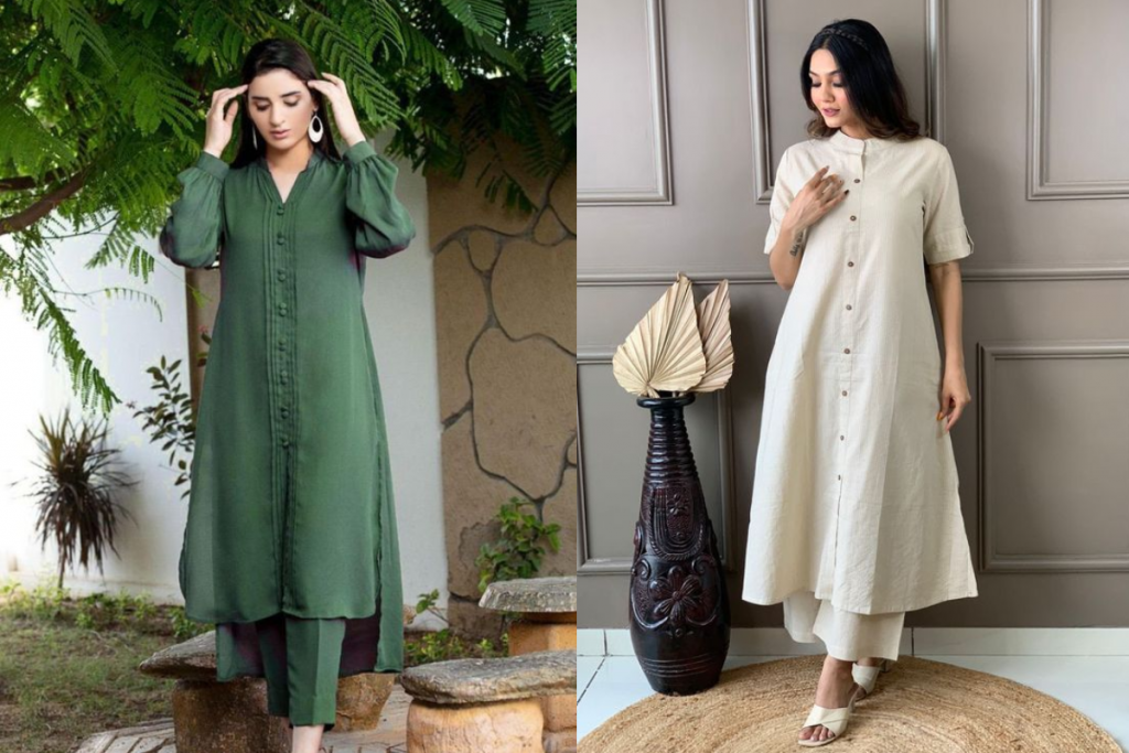 Bhai Dooj 2024 Kurti Fashion: भाई दूज पर पहनें ये ट्रेंडी कुर्ती देखें डिजाइन 4 Kurti Design 1