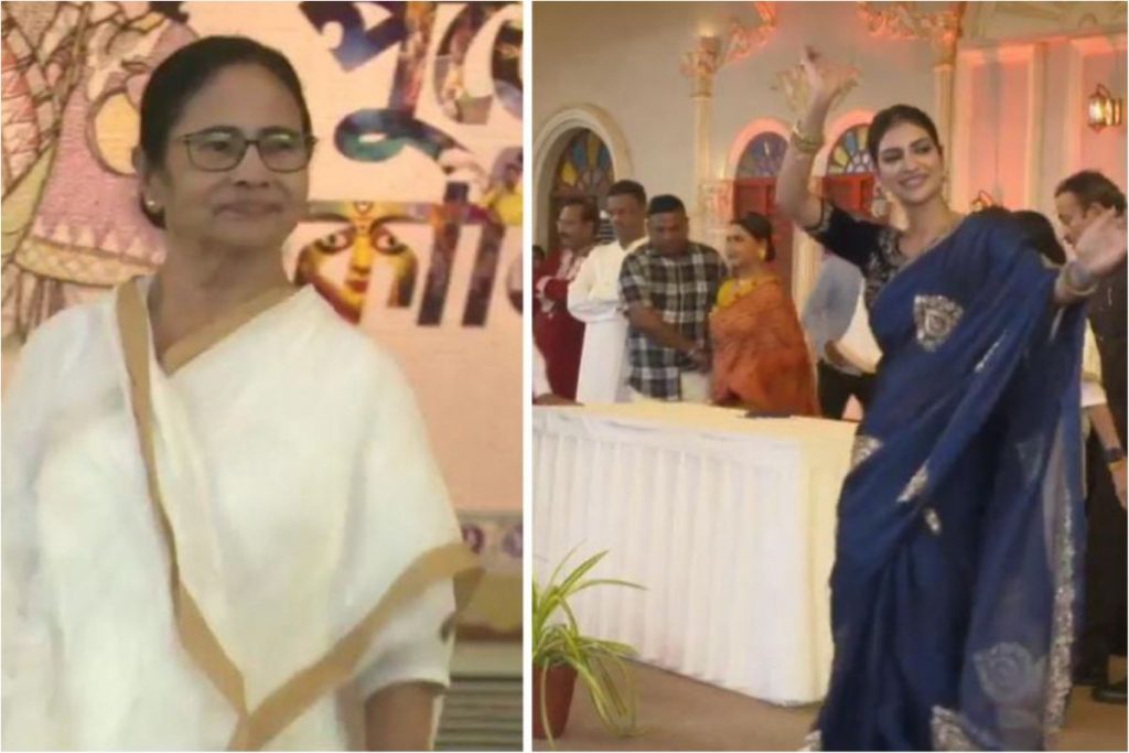 Durga Puja Carnival 2024 : दुर्गा पूजा कार्निवाल में ममता बनर्जी दिखी अलग अंदाज में,जानें क्या है वजह 4 Mamata Banerjee 21222