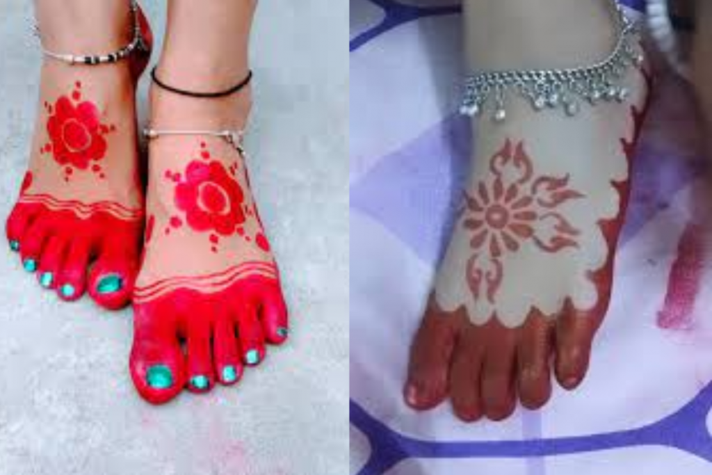 Karva Chauth: करवाचौथ पर महावर डिज़ाइन, पति का ध्यान खींचने के लिए बेस्ट टिप्स 1 Untitled Design 2024 10 20T003225.377