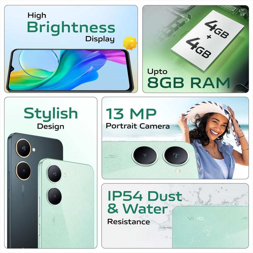282 रुपये में घर लाएं Vivo का यह धांसू फोन, खूबियां खुश कर देंगी 1 Vivo Y18I Specifications