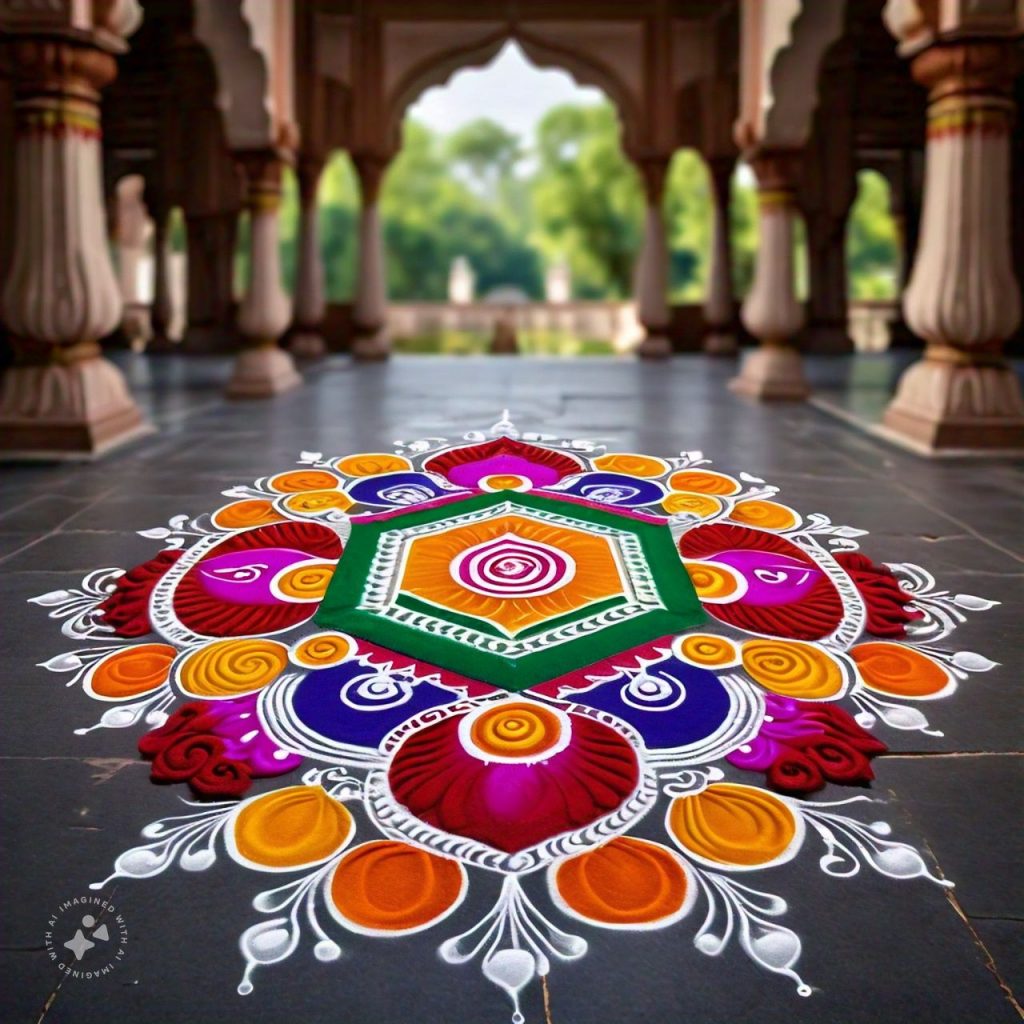 Diwali Simple Rangoli Design 2024: धनतेरस और दिवाली पर घर में बनाएं खूबसूरत रंगोली के डिजाइन, देखें Rangoli Photos 10 F0Fa5A17 349A 435E Abf4 F5Ae50043195