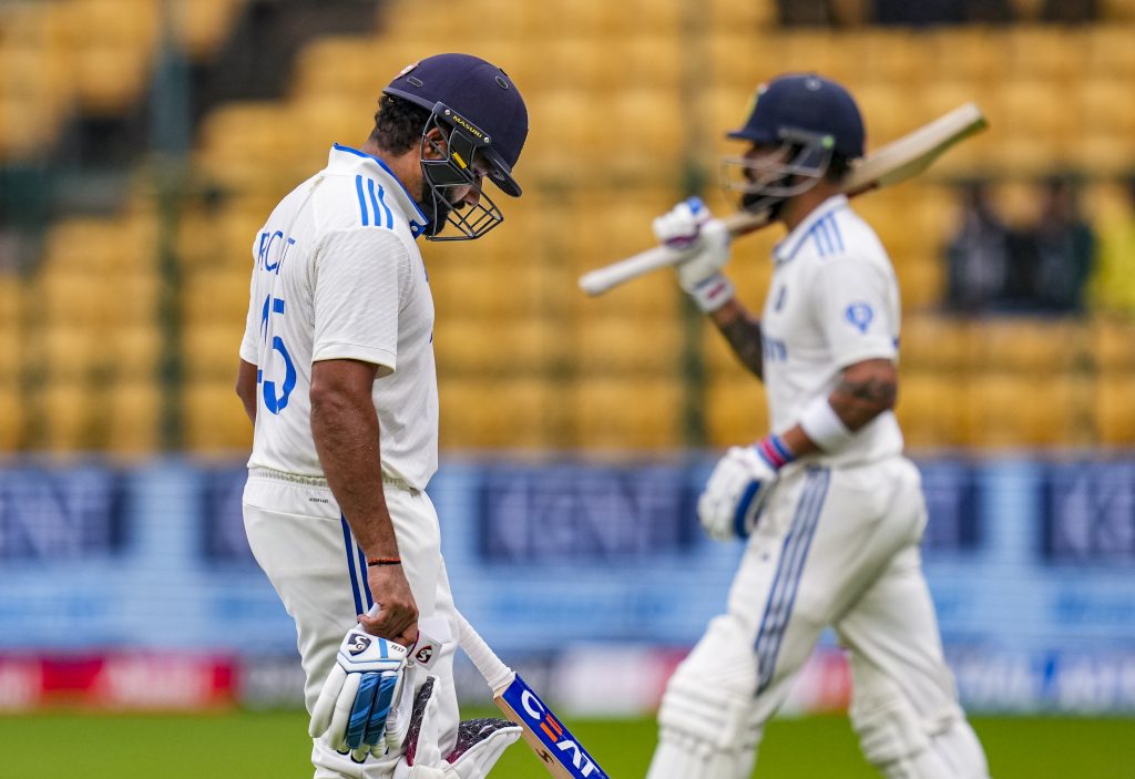 Ind Vs Nz: विराट कोहली के खराब फॉर्म पर आया कप्तान रोहित शर्मा का बयान, जानें क्या कहा 1 17101 Pti10 17 2024 000112B 1