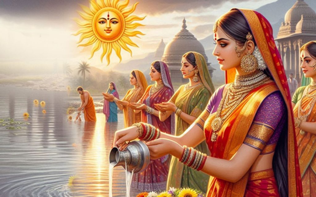 Happy Chhath Puja 2024 Wishes, Images, Status: व्हाट्सऐप – फेसबुक – इंस्टा पर अपनों से शेयर करें छठ पूजा के ये शुभकामना संदेश, कोट्स और फोटोज 1 Chhath Puja 2024