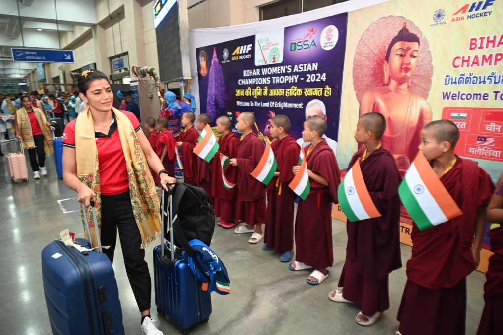Hockey, Asian W Champions Tournament: चैंपियंस और ट्रॉफी दोनों पहुंचे बिहार, 11 नवंबर से शुरू होंगे मुकाबले 1 Gbirc4Ebeaezd1O