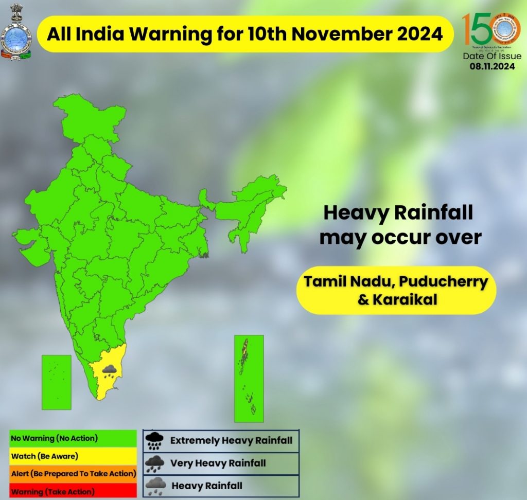 Weather Forecast: झारखंड-यूपी-बिहार में ठंड की दस्तक, 9 से 14 नवंबर तक इन राज्यों में भारी बारिश, ऑरेंज अलर्ट जारी 2 Weather 10