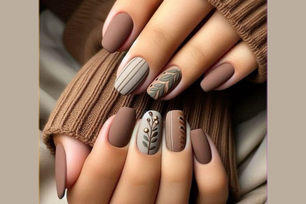 Latest Winter Nail Art Designs: सर्दियों के लिए ट्रेंडी नेल आर्ट डिजाइन, अपनाएं ये लेटेस्ट स्टाइल 2 Winter Nail Art Collection 3