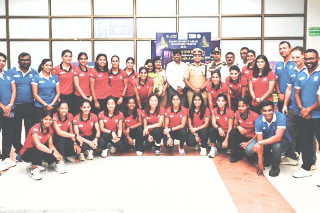 Women'S Asian Hockey Championship: 11 नवंबर को सीएम नीतीश करेंगे टूर्नामेंट का उद्घाटन, जानें कौन सी टीम कब पहुंच रही बिहार 1 Indian Womens Hockey Team