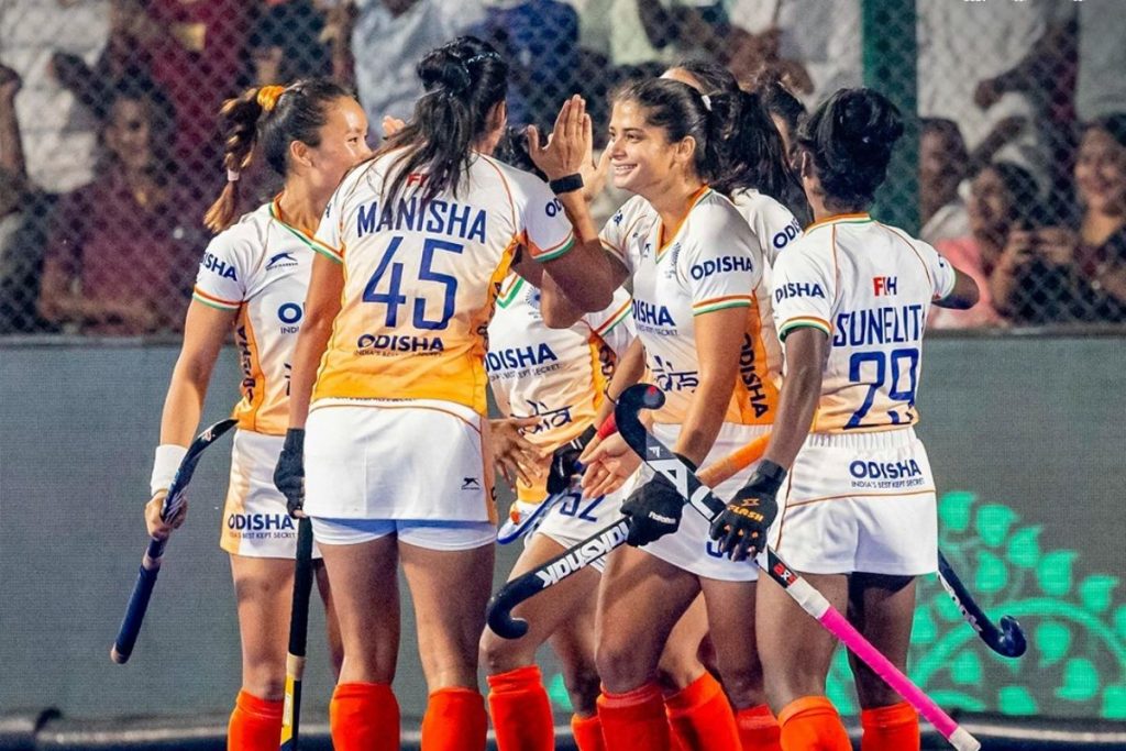 Women'S Asian Hockey Champions Trophy: भारत की लगातार चौथी जीत, चीन को 3-0 से हराकर सेमीफाइनल में किया प्रवेश 1 Women'S Asian Champions Trophy