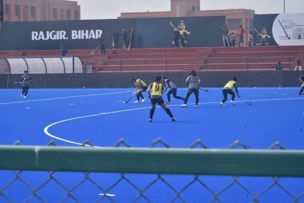 Photos: इतिहास रचने को तैयार राजगीर, तस्वीरों में देखें एशियाई महिला हॉकी चैंपियंस ट्रॉफी की तैयारियां 8 Womens Asian Hockey Championship Rajgir Bihar 15