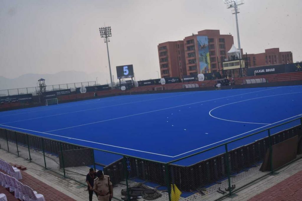 Photos: इतिहास रचने को तैयार राजगीर, तस्वीरों में देखें एशियाई महिला हॉकी चैंपियंस ट्रॉफी की तैयारियां 13 Womens Asian Hockey Championship Rajgir Bihar 22