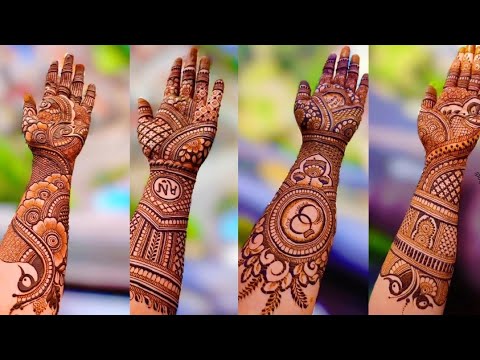 Bridal Name Mehandi Design : हाथों पर लगवाएं ये सुंदर नाम वाली मेंहंदी डीजाइन 7 Charo
