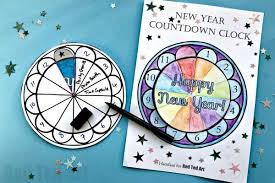 Happy New Year Drawing Ideas : स्कूल बोर्ड् और ग्रीटिंग कार्ड पर कीजिए ये 5 नए अंदाज में ड्रॉइंग 4 Clck