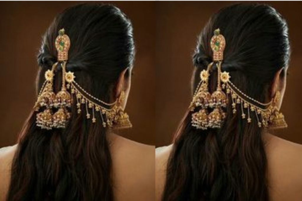 Devsena Style Earrings: देवसेना स्टाइल इयररिंग्स से दें अपने लुक को रॉयल टच 5 Devsena Style Earrings 5