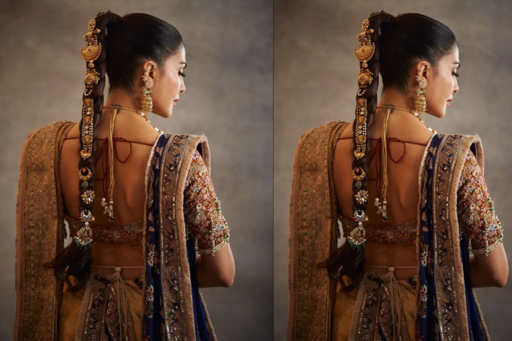 Braid Hairstyle With Accessories For Elegant Look: ट्रेंडी एक्सेसरीज के साथ दें अपने लुक को नया अंदाज 1 Hairstyle For Bride