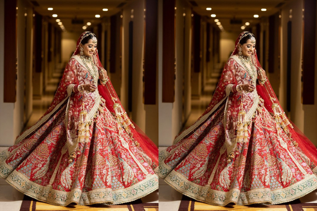 5 Bridal Lehenga Colors For Wedding: अपनी शादी के लिए चुनें इन 5 खूबसूरत रंगों के लहंगे 1 Lehenga Colors For Wedding 1