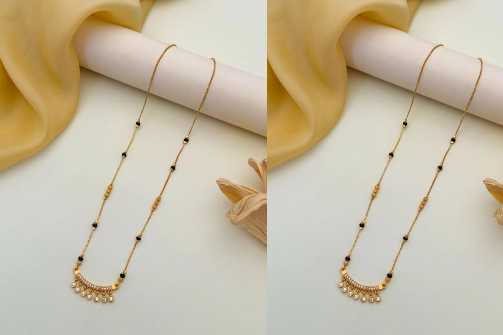 Latest Mangal-Sutra Designs: अपनी होने वाली बहू के लिए बनवाएं सोने के खूबसूरत मंगलसूत्र, देखें लेटेस्ट डिजाइन 1 Mangal Sutra Design 1