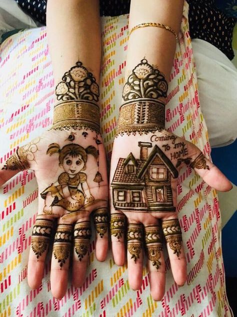 Latest Mehandi Design : दुल्हन की बहन है? ट्राई कीजिए ये 5 लेटेस्ट मेहंदी डीजाइन 4 Artoon