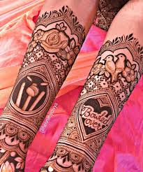 Bridal Name Mehandi Design : हाथों पर लगवाएं ये सुंदर नाम वाली मेंहंदी डीजाइन 2 Dill