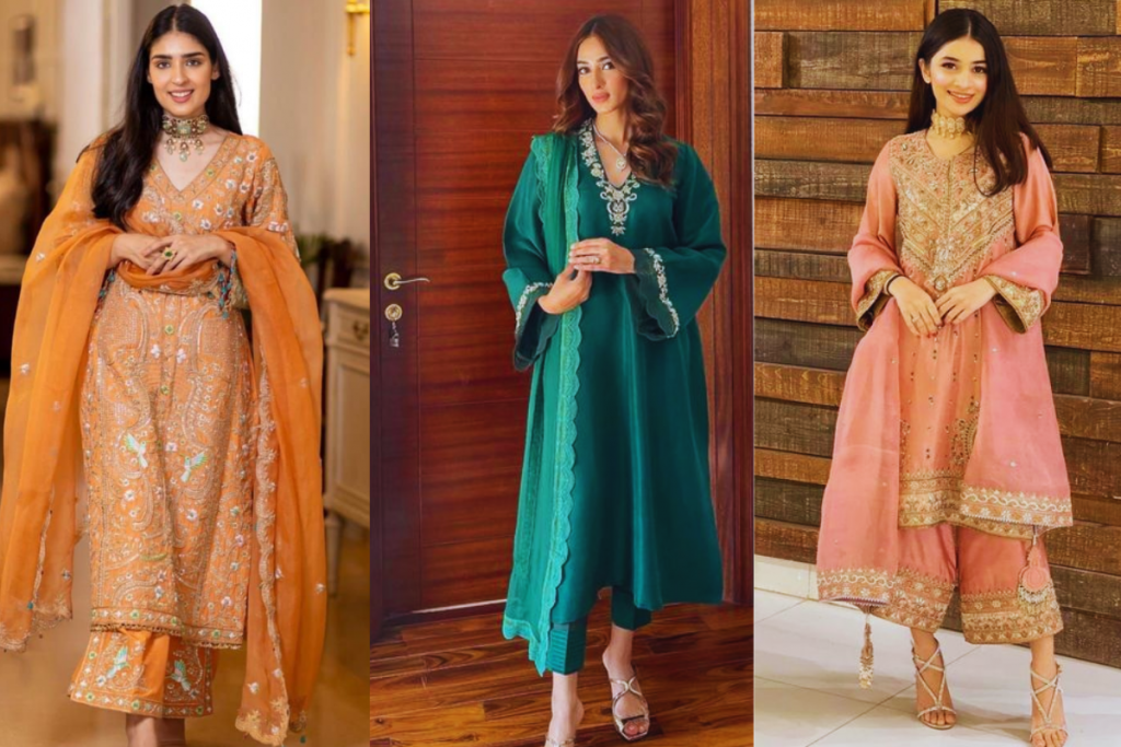 Pakistani Suit Designs For Wedding: शादी के सीजन में ट्रेंड कर रहे हैं ये पाकिस्तानी सूट 1 Image 105