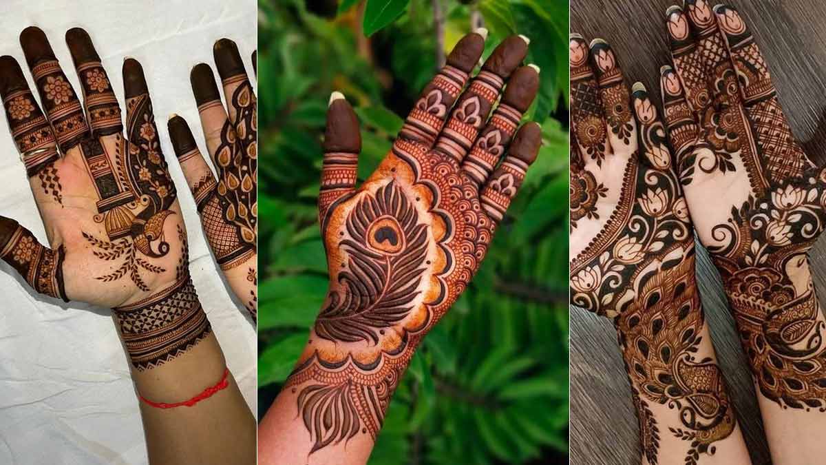 Couple Name Mehndi Design : यहां है दुल्हा दुल्हन के 5 लेटेस्ट मेहंदी डीजाइन, करें ट्राई 5 Mo