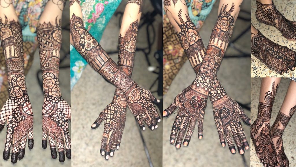 Bridal Mehndi Design : दुल्हन के हाथों पर लगाएं ये 5 लेटेस्ट मेहंदी डीजाइन 2 Mt