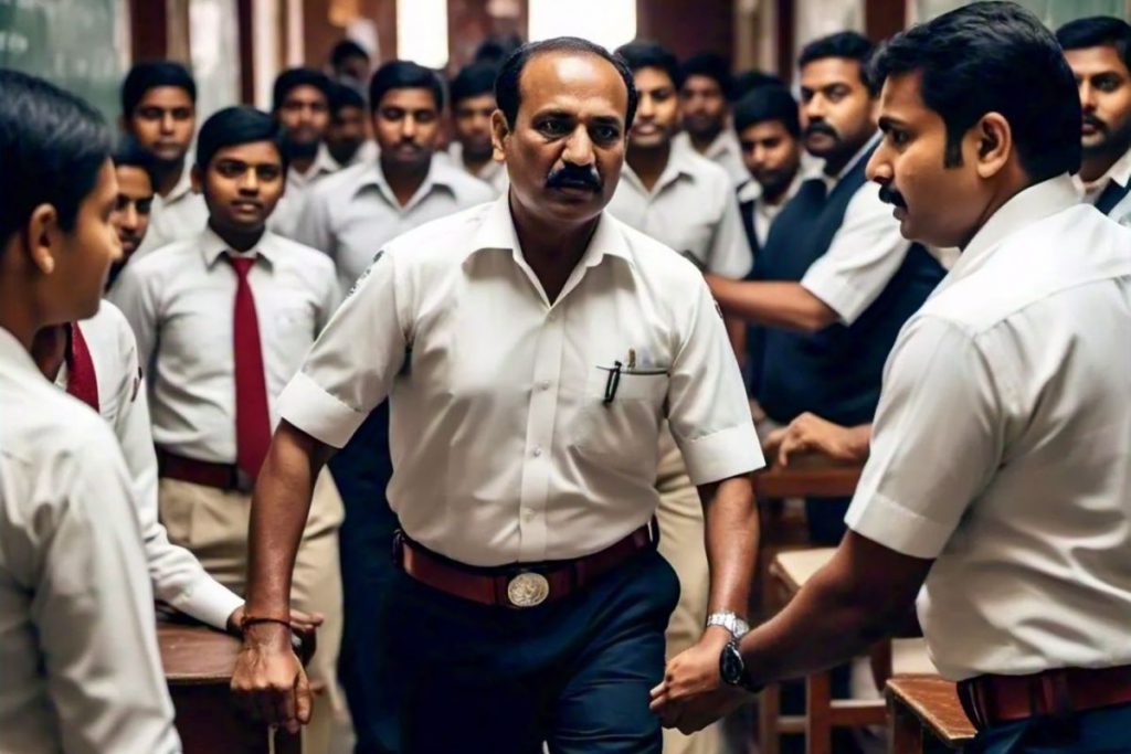 'भारत माता की जय' का नारा लगाने से बच्चों को रोकता था सरकारी मास्टर, अब जाएगी नौकरी 1 Ai Image