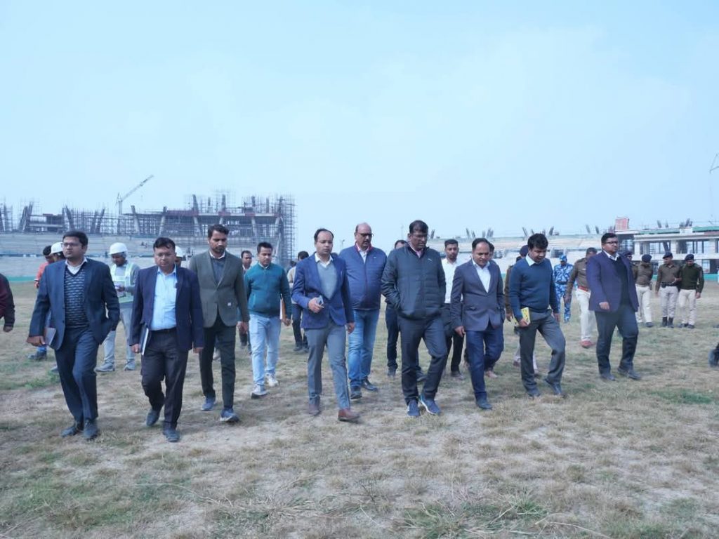 Photo: राजगीर क्रिकेट स्टेडियम जून तक होगा तैयार, इसी साल होगा यहां इंटरनेशनल मैच 3 Rajgir Cricket Stadium 2