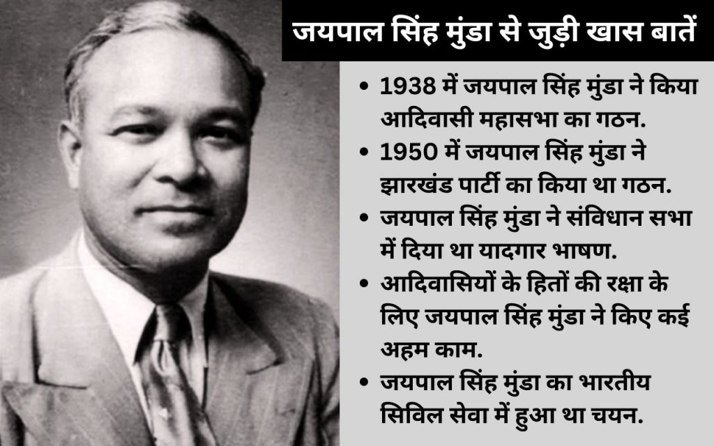आदिवासियों के मसीहा जयपाल सिंह मुंडा 1940 से कर रहे थे अलग झारखंड राज्य की मांग 1 Jaipal Singh Munda