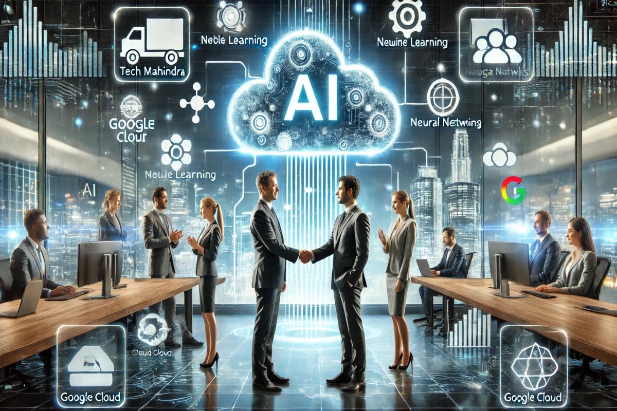 Tech Mahindra Google Cloud Partnership AI