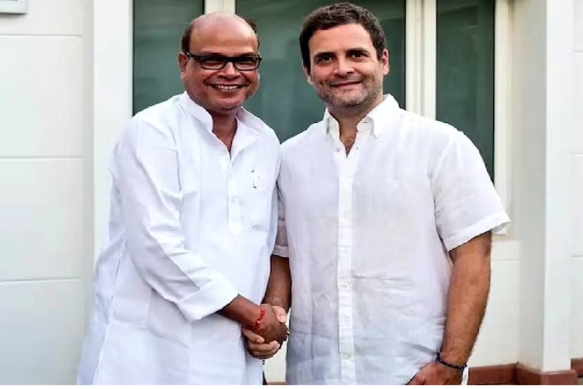 राहुल गांधी के साथ बिहार कांग्रेस के नए प्रदेश अध्यक्ष राजेश कुमार