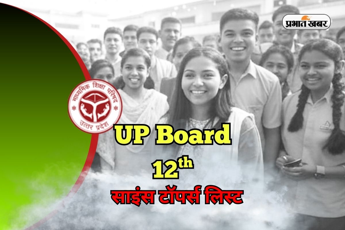 UP Board 12th Science Toppers List 2025