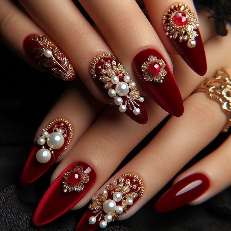 Modern Bridal Nails Design: हाथों की सुंदरता में लगाएं चार चांद, ट्राय करें ये लेटेस्ट नेल आर्ट्स 4 WhatsApp Image 2025 05 03 at 2.34.05 PM